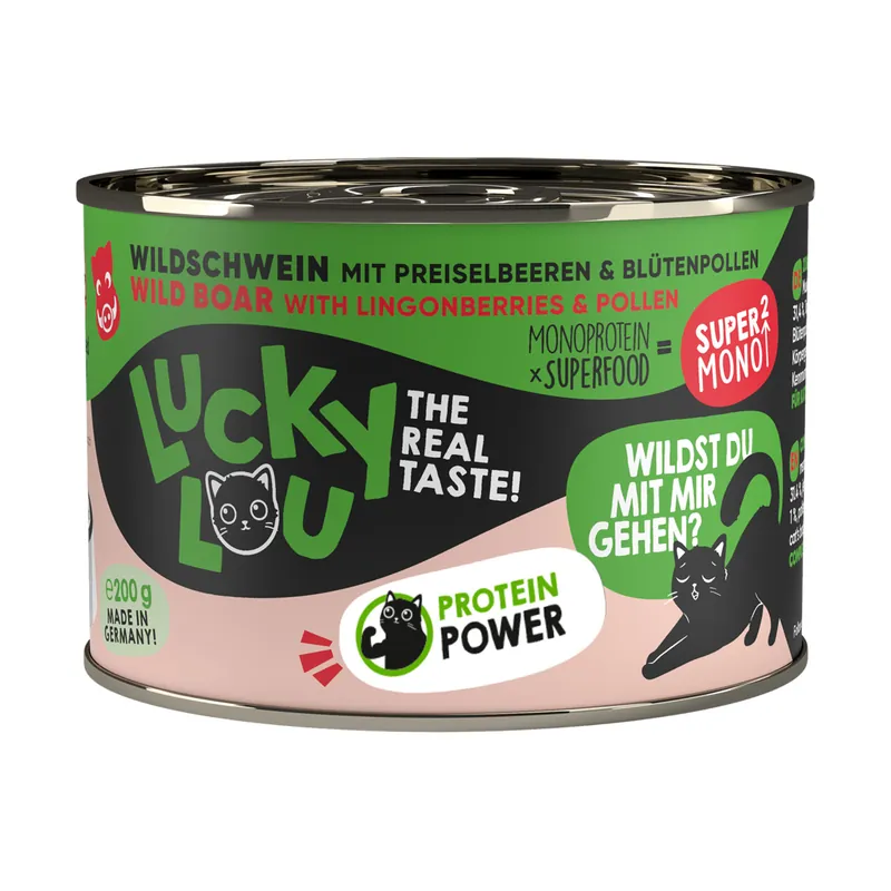 Lucky Lou SuperMono Wildschwein 200 g Neue Kollektion
